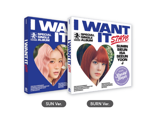 [STAYC] Special Single Album [I WANT IT]